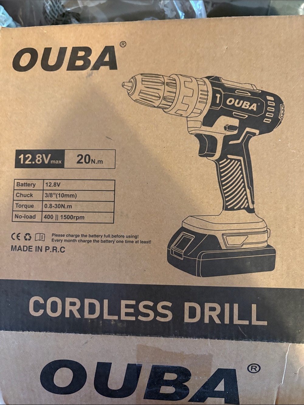 OUBA Cordless Drill